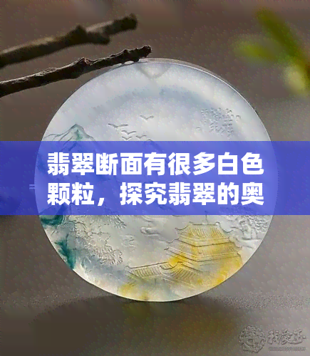 翡翠断面有很多白色颗粒，探究翡翠的奥秘：解析断面上的白色颗粒现象