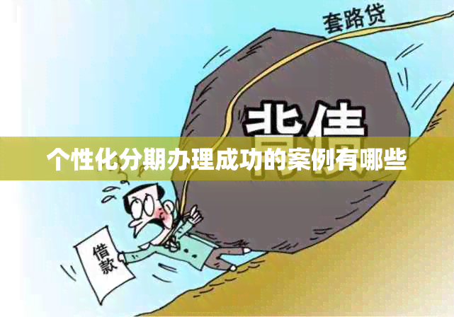 个性化分期办理成功的案例有哪些