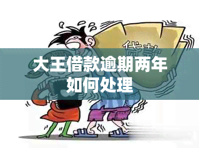 大王借款逾期两年如何处理
