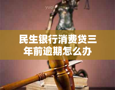 民生银行消费贷三年前逾期怎么办