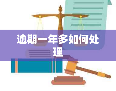 逾期一年多如何处理