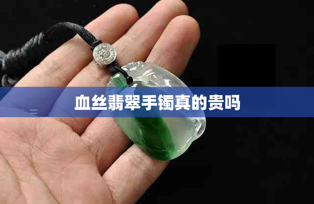 血丝翡翠手镯真的贵吗
