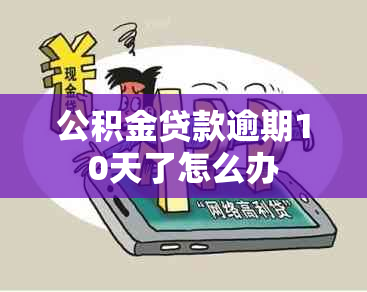 公积金贷款逾期10天了怎么办