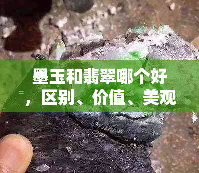 墨玉和翡翠哪个好，区别、价值、美观与价格全面解析